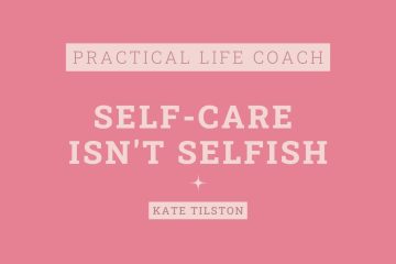 Cover of the self care isn't selfish workbook